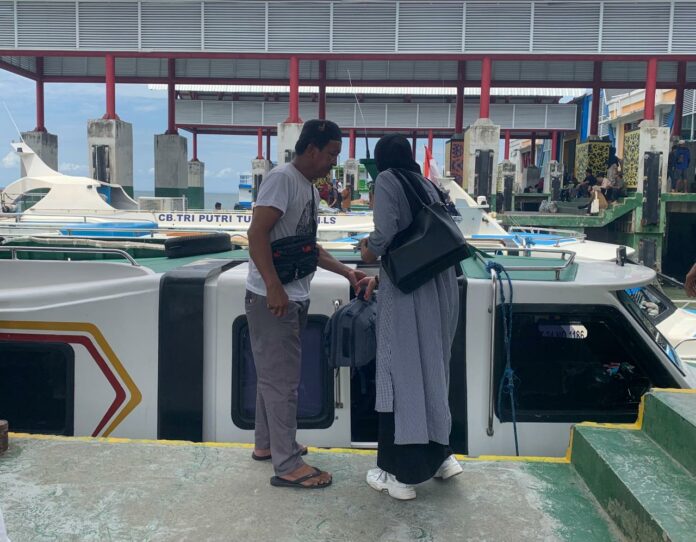 Pantau Arus Mudik di Pelabuhan SDF Tarakan, Kapasitas Speedboat Jadi Perhatian