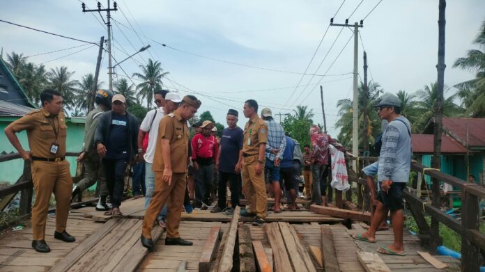 Pj Wali Kota Tarakan Instruksikan OPD Revitalisasi Jembatan Binalatung