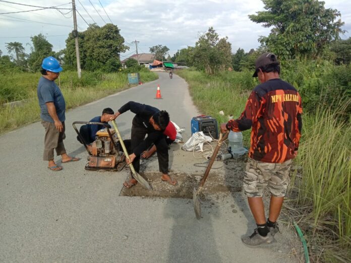 Proyek Perbaikan Ruas Jalan di Tanjung Selor Mulai Digencarkan