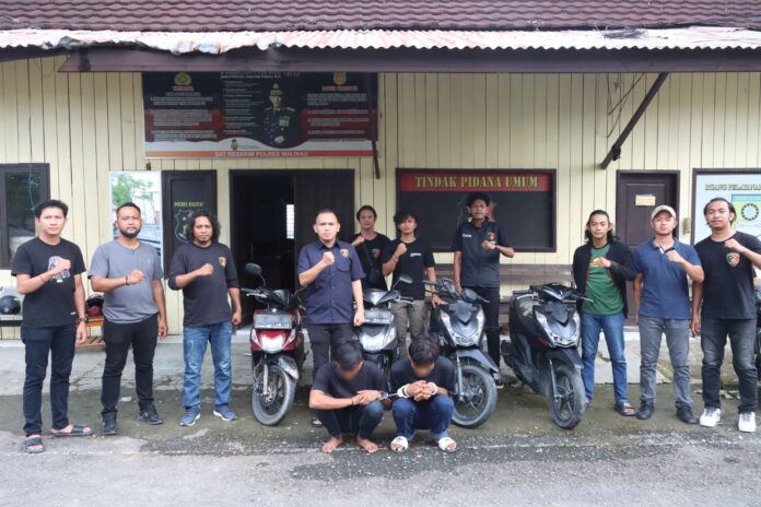 Ketahuan Curi Sepeda Motor, Dua Pria Ini Dibekuk Polisi