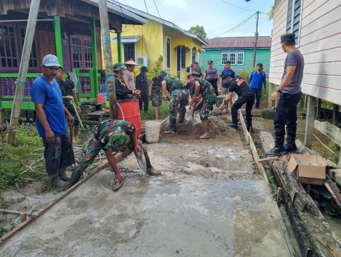 Program TMMD Ke-121 Sasar Fasilitas Publik