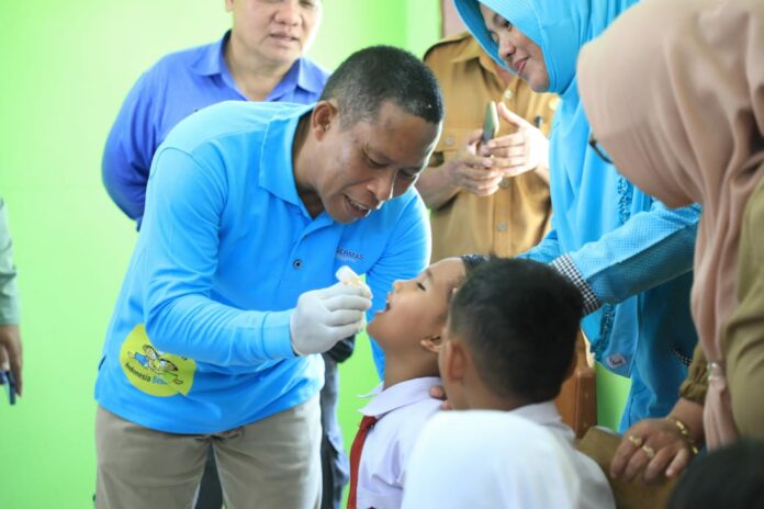 16.589 Anak Bulungan Telah Tervaksinasi Polio Dosis Pertama