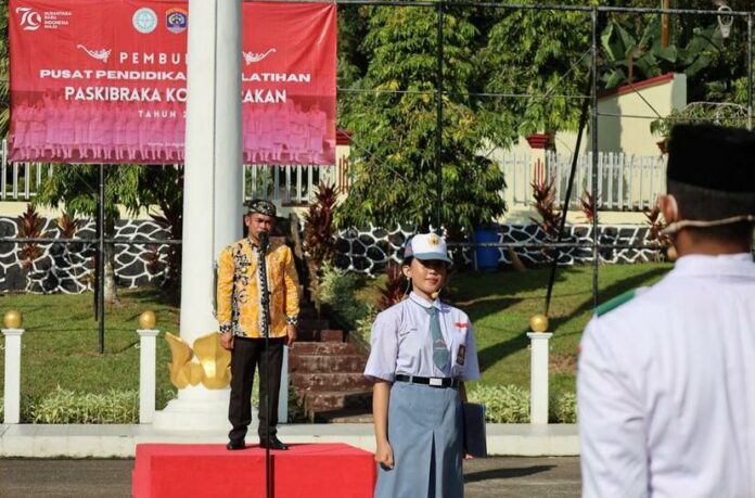 Selama Dua Pekan, 34 Capaskibraka Jalani Latihan Rutin