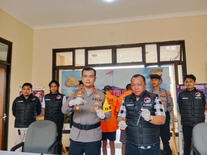 Bermula Dari Laporan Masyarakat, Polisi Bekuk Dua Tersangka Penyalahgunaan Narkotika