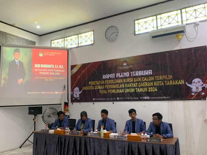 KPU Tetapkan 30 Caleg Periode 2024-2029