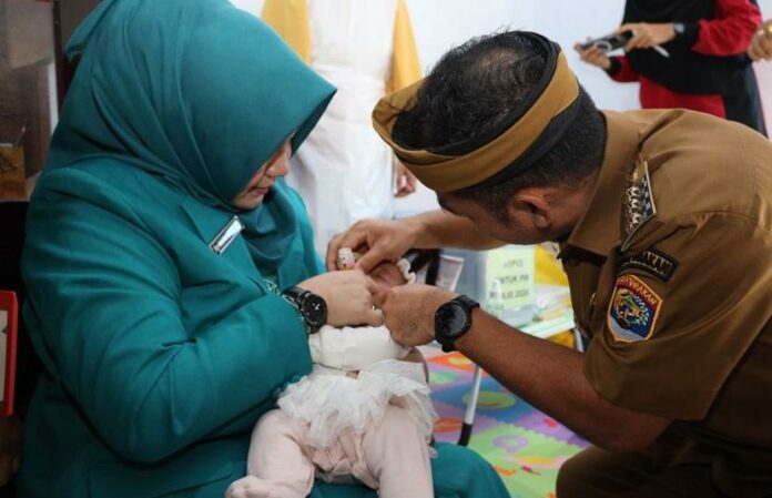 Capaian Vaksinasi Polio Putaran Kedua Menurun