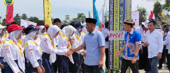 Ratusan PMR se-Kaltara Gelar Jumbara di Kebun Raya Bunda Hayati