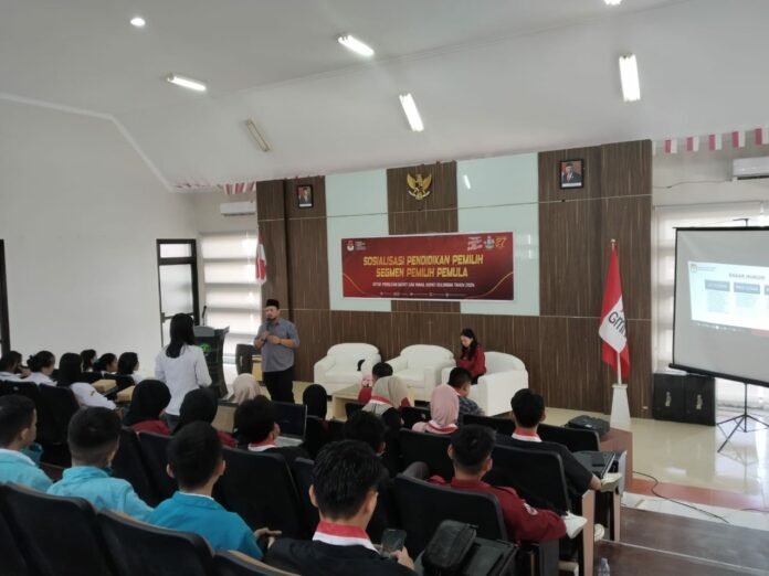 Tingkatkan Partisipasi Pemilih, KPU Sosialisasi Edukasi Pemilih Pemula