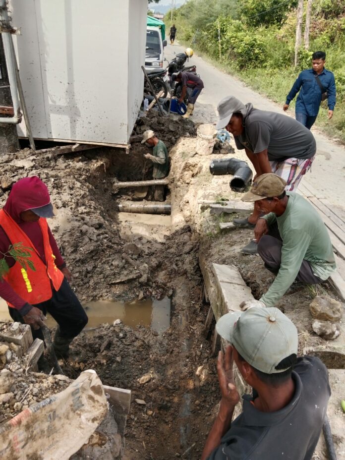 Optimalisasi Layanan, PDAM Lakukan Pergantian Pipa Distribusi