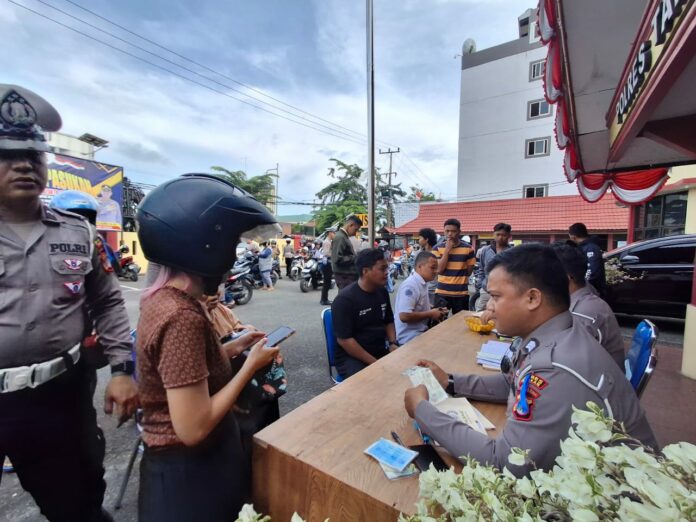 Operasi Zebra Kayan di Tarakan, Puluhan Pengendara Ditindak