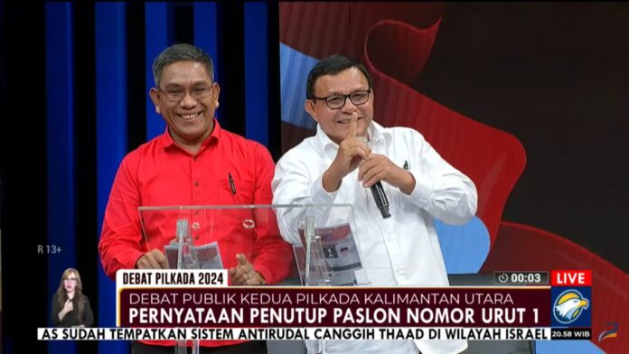 Debat Kedua Pilgub Kaltara, Sulton Dorong Pembangunan Vokasi dan BLK