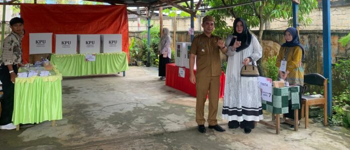 Nyoblos di TPS 19, Pj Wali Kota Tarakan Ajak Masyarakat Jangan Golput