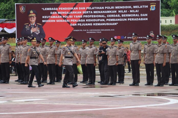 Digembleng 5 Bulan di Diktuba Polri, 121 Bintara Baru Dilantik