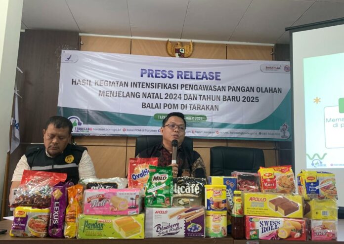 BPOM Tarakan Temukan Ribuan Produk Tanpa Izin Edar, Nilai Ekonominya Ratusan Juta