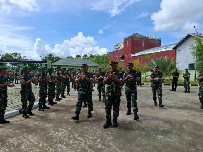 Pangdam VI Mlw Pesan Jaga Kedaulatan Perbatasan