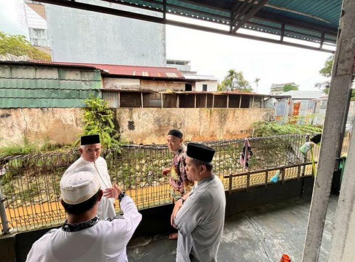 Cegah Banjir, Wali Kota Tarakan Rencanakan Relokasi Masjid Darul Faizin