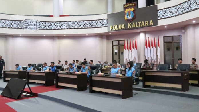 Ujian Dinas Polri 2025, Polda Kaltara Tegaskan Komitmen Integritas