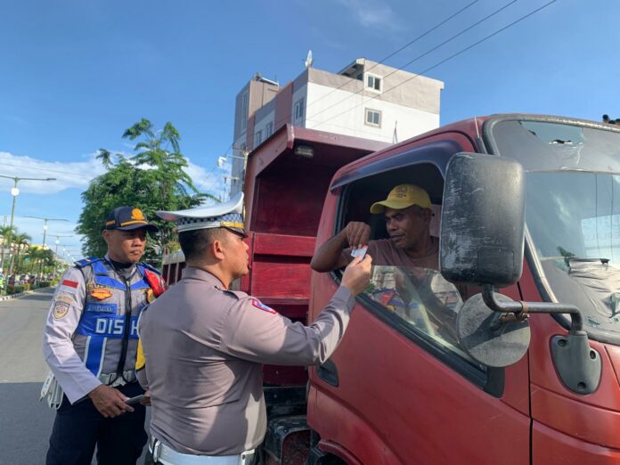 Razia Hari Pertama Operasi Patuh di Tarakan, Pengendara Motor Jadi Pelanggar Terbanyak