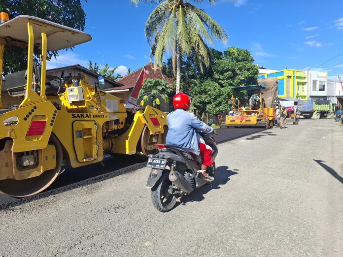 Pemkab Bulungan Gelontorkan Dana Segar Senilai Rp 55 Miliar Bangun Jalan di Sejumlah Kecamatan