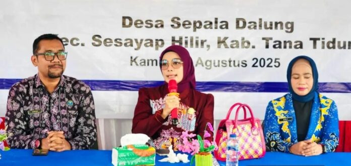 BNN Kaltara Sosialisasikan Pencegahan Narkoba di Desa Sepala Dalung