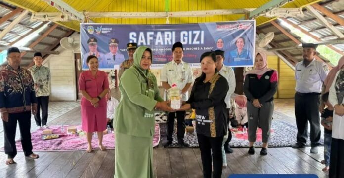 Safari Gizi di Kecamatan Sesayap Hilir, Upaya Tana Tidung Cegah Stunting Sejak Dini